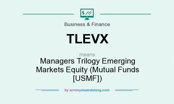 What does TLEVX mean? It stands for Managers Trilogy Emerging Markets Equity (Mutual Funds [USMF])