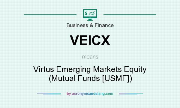 What does VEICX mean? It stands for Virtus Emerging Markets Equity (Mutual Funds [USMF])