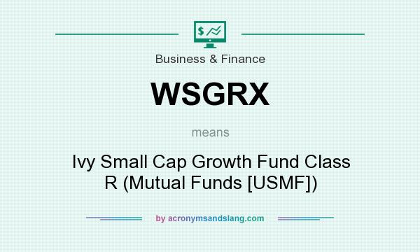 What does WSGRX mean? It stands for Ivy Small Cap Growth Fund Class R (Mutual Funds [USMF])