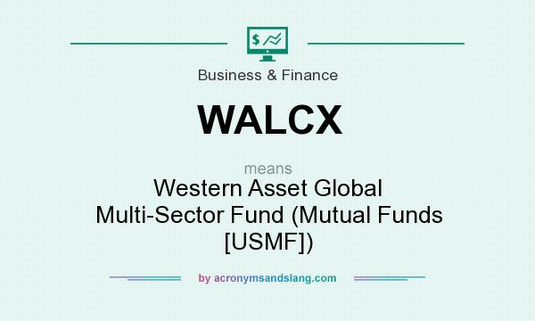 What does WALCX mean? It stands for Western Asset Global Multi-Sector Fund (Mutual Funds [USMF])