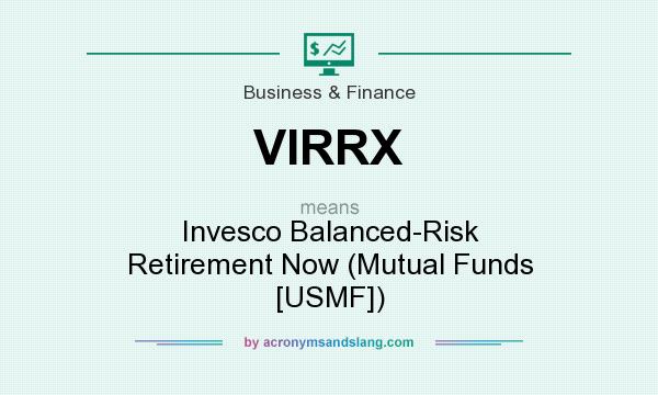 What does VIRRX mean? It stands for Invesco Balanced-Risk Retirement Now (Mutual Funds [USMF])