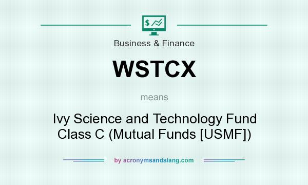 What does WSTCX mean? It stands for Ivy Science and Technology Fund Class C (Mutual Funds [USMF])