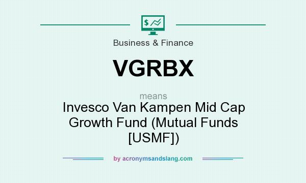 What does VGRBX mean? It stands for Invesco Van Kampen Mid Cap Growth Fund (Mutual Funds [USMF])