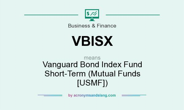 What does VBISX mean? It stands for Vanguard Bond Index Fund Short-Term (Mutual Funds [USMF])