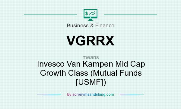 What does VGRRX mean? It stands for Invesco Van Kampen Mid Cap Growth Class (Mutual Funds [USMF])