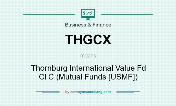 What does THGCX mean? It stands for Thornburg International Value Fd Cl C (Mutual Funds [USMF])