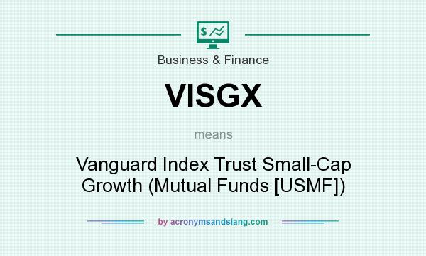 What does VISGX mean? It stands for Vanguard Index Trust Small-Cap Growth (Mutual Funds [USMF])