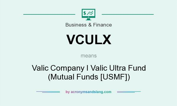 What does VCULX mean? It stands for Valic Company I Valic Ultra Fund (Mutual Funds [USMF])