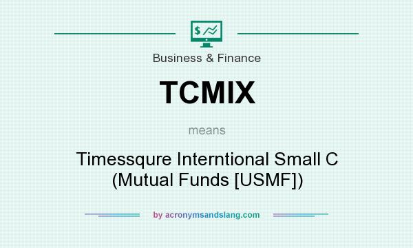 What does TCMIX mean? It stands for Timessqure Interntional Small C (Mutual Funds [USMF])
