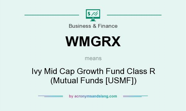 What does WMGRX mean? It stands for Ivy Mid Cap Growth Fund Class R (Mutual Funds [USMF])
