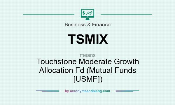 What does TSMIX mean? It stands for Touchstone Moderate Growth Allocation Fd (Mutual Funds [USMF])