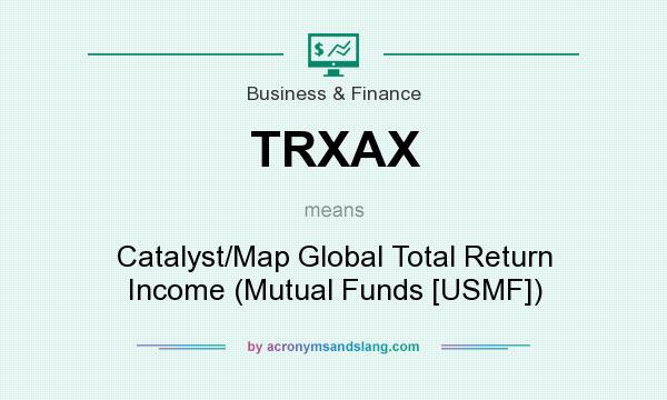 What does TRXAX mean? It stands for Catalyst/Map Global Total Return Income (Mutual Funds [USMF])