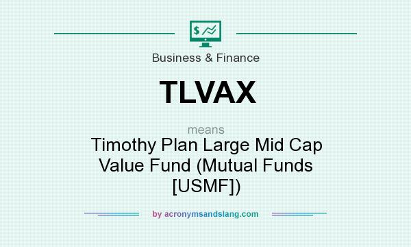 What does TLVAX mean? It stands for Timothy Plan Large Mid Cap Value Fund (Mutual Funds [USMF])