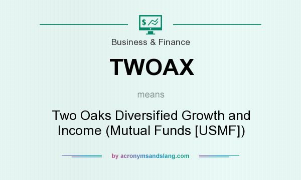 What does TWOAX mean? It stands for Two Oaks Diversified Growth and Income (Mutual Funds [USMF])