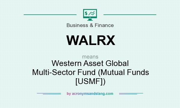 What does WALRX mean? It stands for Western Asset Global Multi-Sector Fund (Mutual Funds [USMF])