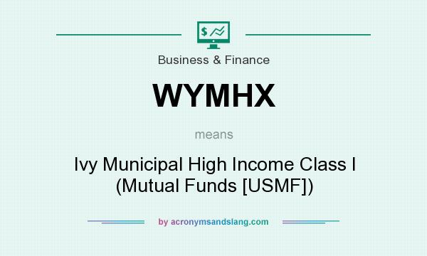 What does WYMHX mean? It stands for Ivy Municipal High Income Class I (Mutual Funds [USMF])