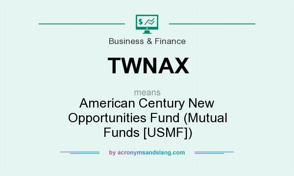 What does TWNAX mean? It stands for American Century New Opportunities Fund (Mutual Funds [USMF])