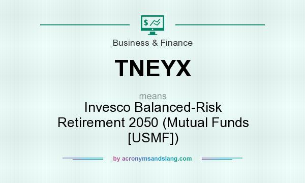 What does TNEYX mean? It stands for Invesco Balanced-Risk Retirement 2050 (Mutual Funds [USMF])