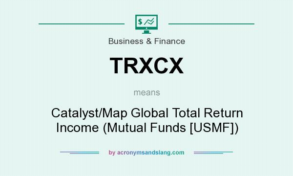 What does TRXCX mean? It stands for Catalyst/Map Global Total Return Income (Mutual Funds [USMF])