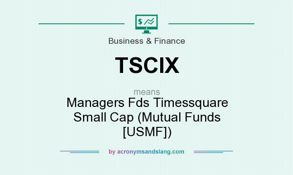 What does TSCIX mean? It stands for Managers Fds Timessquare Small Cap (Mutual Funds [USMF])