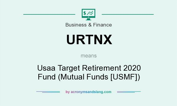 What does URTNX mean? It stands for Usaa Target Retirement 2020 Fund (Mutual Funds [USMF])