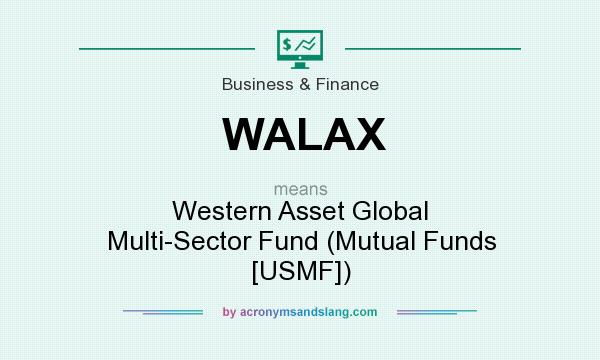 What does WALAX mean? It stands for Western Asset Global Multi-Sector Fund (Mutual Funds [USMF])