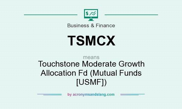 What does TSMCX mean? It stands for Touchstone Moderate Growth Allocation Fd (Mutual Funds [USMF])