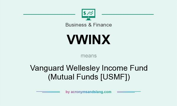 What does VWINX mean? It stands for Vanguard Wellesley Income Fund (Mutual Funds [USMF])