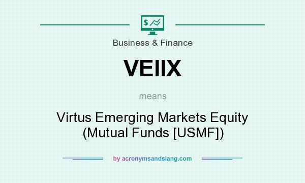What does VEIIX mean? It stands for Virtus Emerging Markets Equity (Mutual Funds [USMF])