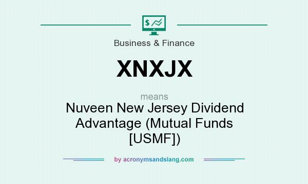 What does XNXJX mean? It stands for Nuveen New Jersey Dividend Advantage (Mutual Funds [USMF])