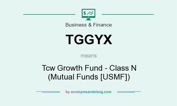 What does TGGYX mean? It stands for Tcw Growth Fund - Class N (Mutual Funds [USMF])