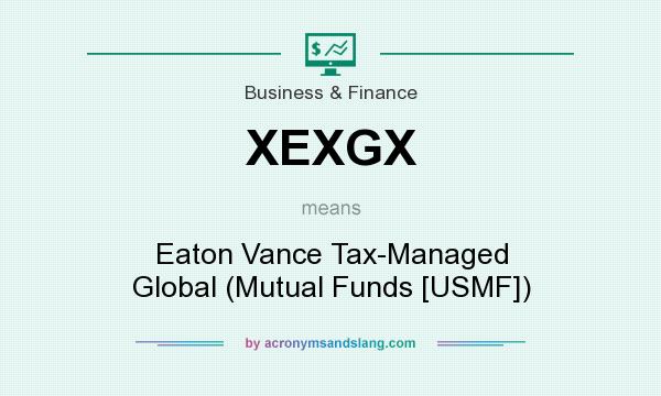 What does XEXGX mean? It stands for Eaton Vance Tax-Managed Global (Mutual Funds [USMF])