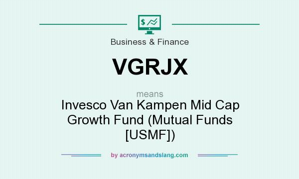 What does VGRJX mean? It stands for Invesco Van Kampen Mid Cap Growth Fund (Mutual Funds [USMF])