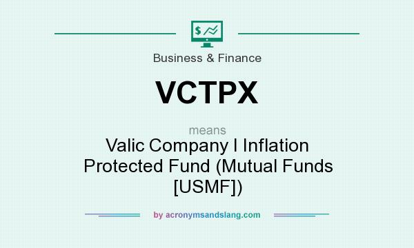 What does VCTPX mean? It stands for Valic Company I Inflation Protected Fund (Mutual Funds [USMF])