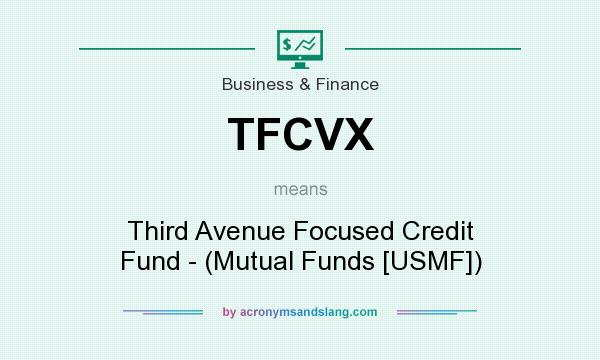 What does TFCVX mean? It stands for Third Avenue Focused Credit Fund - (Mutual Funds [USMF])