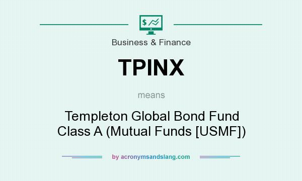 What does TPINX mean? It stands for Templeton Global Bond Fund Class A (Mutual Funds [USMF])