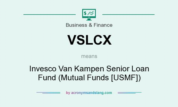 What does VSLCX mean? It stands for Invesco Van Kampen Senior Loan Fund (Mutual Funds [USMF])