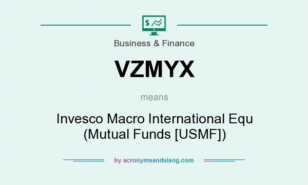 What does VZMYX mean? It stands for Invesco Macro International Equ (Mutual Funds [USMF])