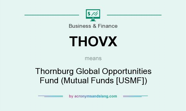 What does THOVX mean? It stands for Thornburg Global Opportunities Fund (Mutual Funds [USMF])
