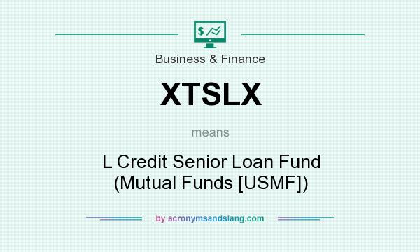 What does XTSLX mean? It stands for L Credit Senior Loan Fund (Mutual Funds [USMF])