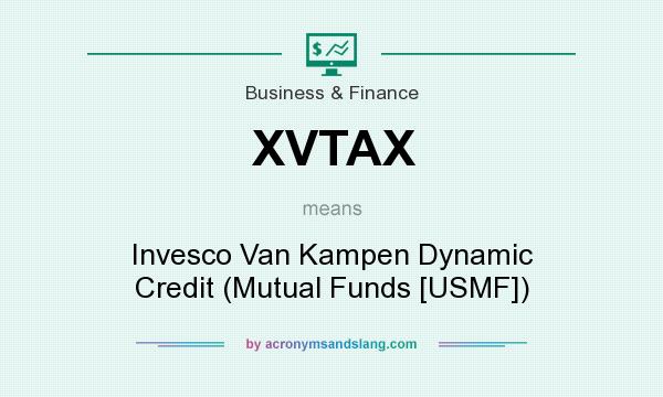 What does XVTAX mean? It stands for Invesco Van Kampen Dynamic Credit (Mutual Funds [USMF])