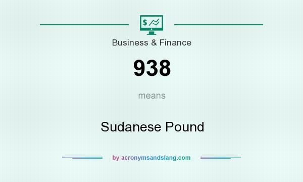 What does 938 mean? It stands for Sudanese Pound