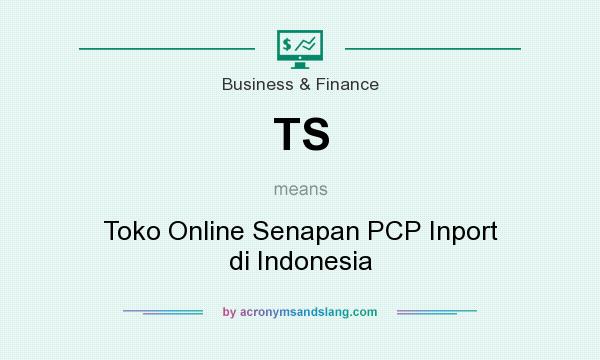 What does TS mean? It stands for Toko Online Senapan PCP Inport di Indonesia
