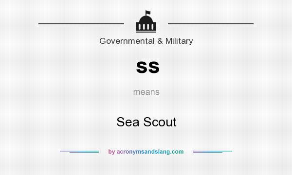 What does ss mean? It stands for Sea Scout