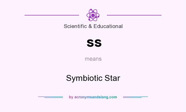 What does ss mean? It stands for Symbiotic Star