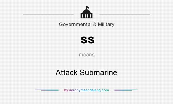 What does ss mean? It stands for Attack Submarine