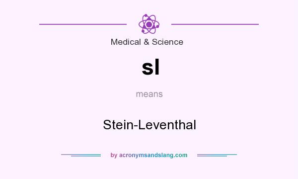 What does sl mean? It stands for Stein-Leventhal
