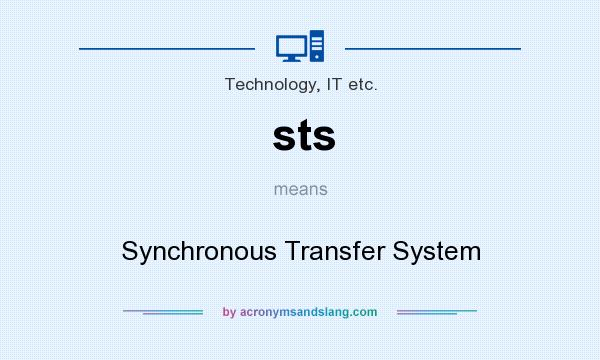 What does sts mean? It stands for Synchronous Transfer System