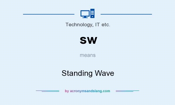 What does sw mean? It stands for Standing Wave