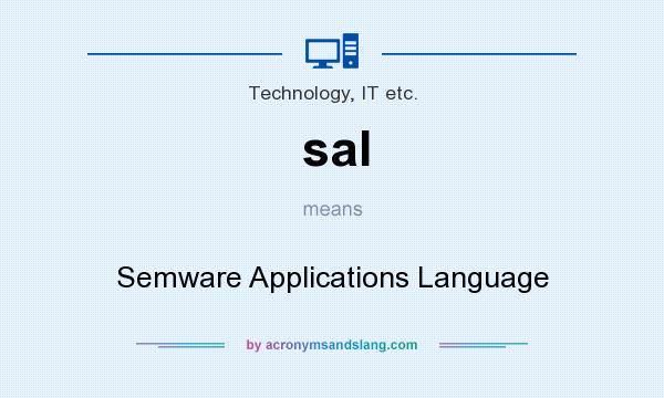 What does sal mean? It stands for Semware Applications Language